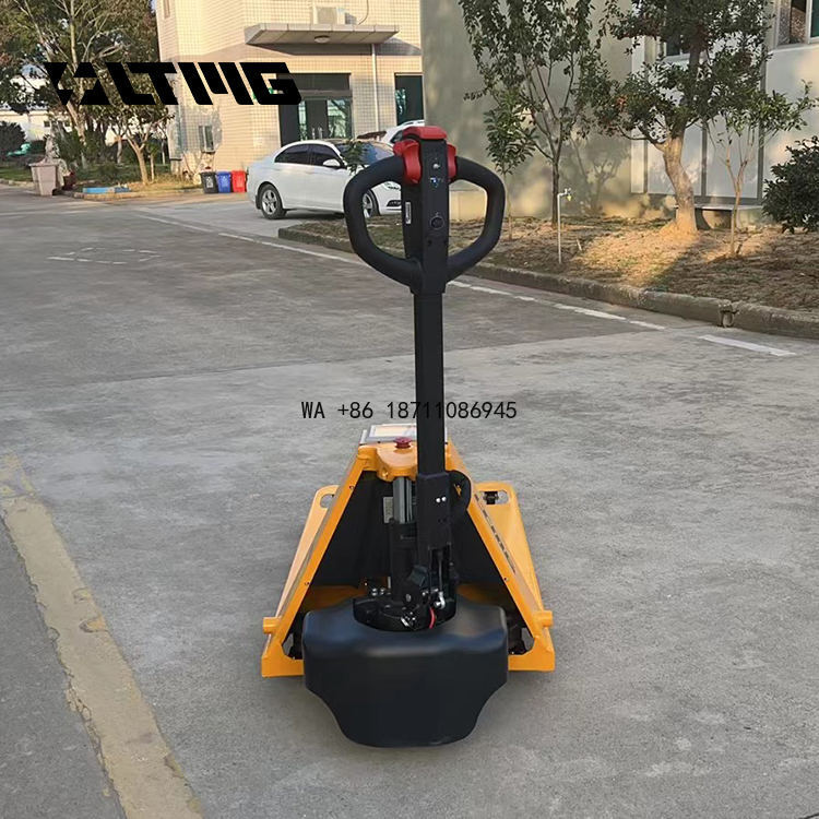 Electric Pallet Jack - รถยกพาเลทกึ่งไฟฟ้าสำหรับขายในศรีลังกา ขายตรงจากโรงงาน LTMG รถยกพาเลทอัตโนมัติ 1.5 ตัน