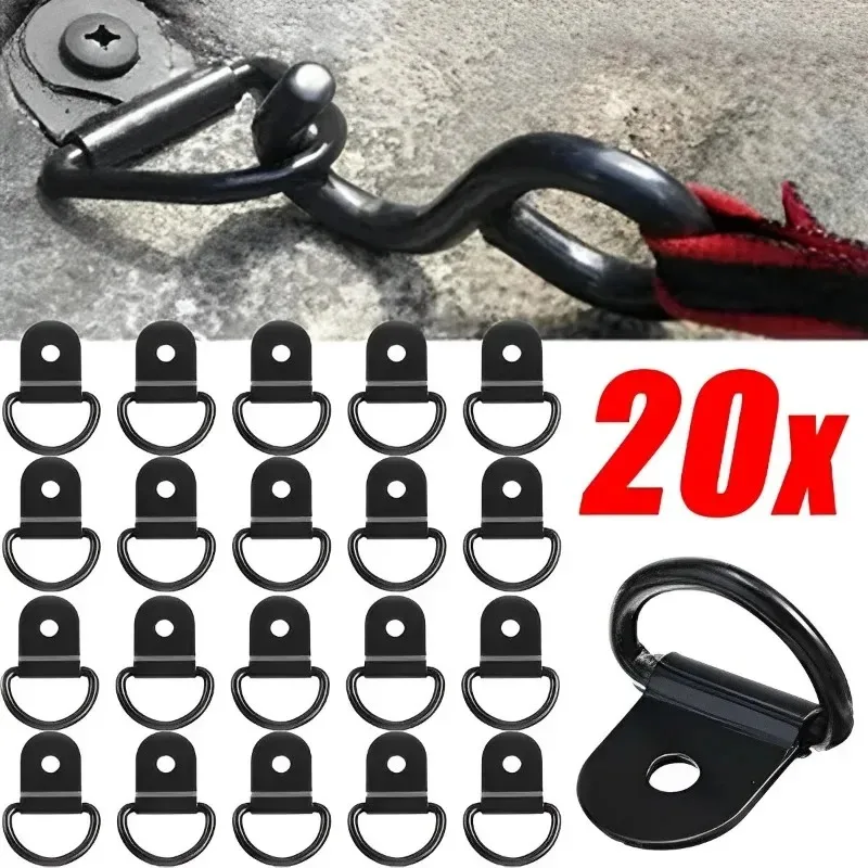 Heavy Equipment Trailer - 20/10PCS D รูปร่างดึง Hook Tie Down