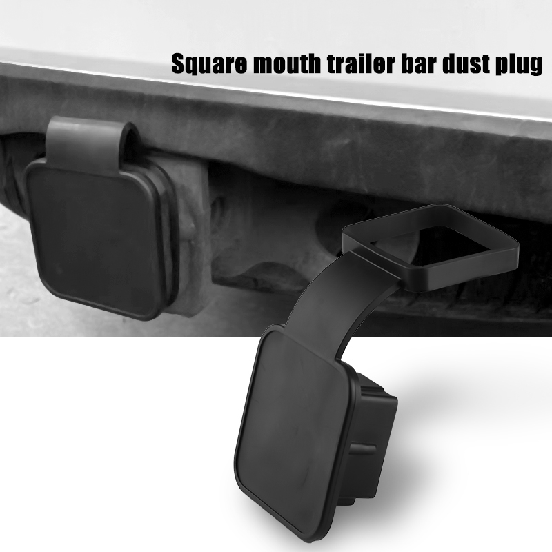 Heavy Equipment Trailer - ฝาครอบกันฝุ่นท้ายรถพ่วง ฝาครอบตะขอพ่วงแบบสี่เหลี่ยม ยางทนความร้อนที่ไม่เสียรูปเมื่ออุณหภูมิสูง