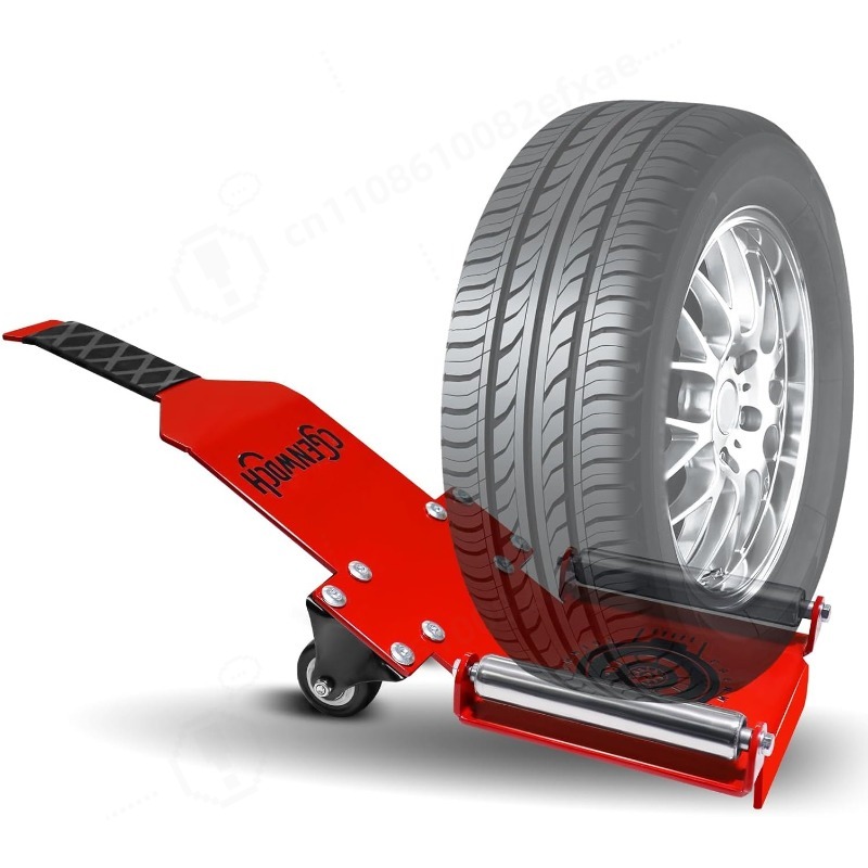 Vehicle Heavy Equipment - เครื่องมือยกยางแบบพกพาสำหรับงานหนักพร้อมแผ่นเลื่อนล้อ อุปกรณ์ยกซ่อมรถยนต์