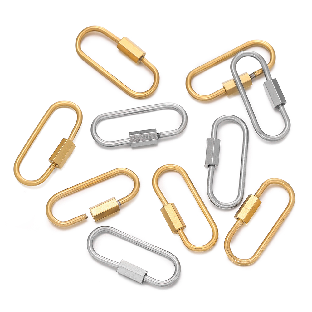 Heavy Equipment Manufacturers - 5pcs สแตนเลสสตีล Quick Link แหวน Heavy