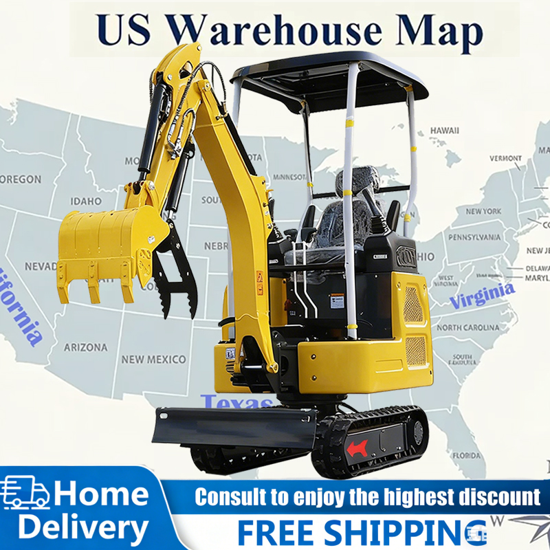 Heavy Equipment Excavator - รถขุดขนาดเล็กคูโบต้า 1.8 ตัน พร้อมเครื่องยนต์ D722 EPA4,