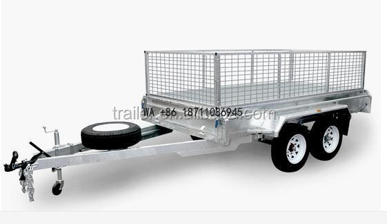รถพ่วงบรรทุกแบบกล่องชุบสังกะสี - Heavy Equipment Trailer บทวิจารณ์และราคา