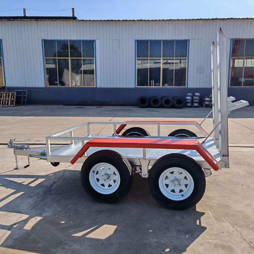 รถพ่วงไฮดรอลิกสำหรับยานยนต์ 3  - Heavy Equipment Trailer บทวิจารณ์และราคา