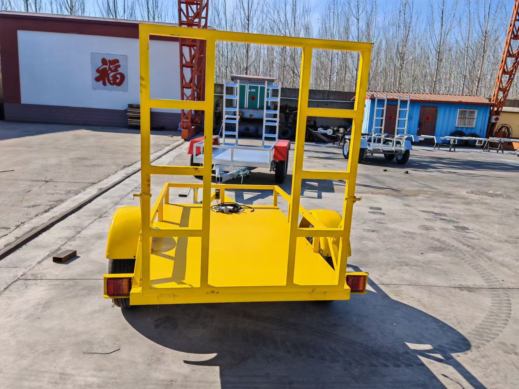รถพ่วงไฮดรอลิกสำหรับยานยนต์ 3  - Heavy Equipment Trailer บทวิจารณ์และราคา