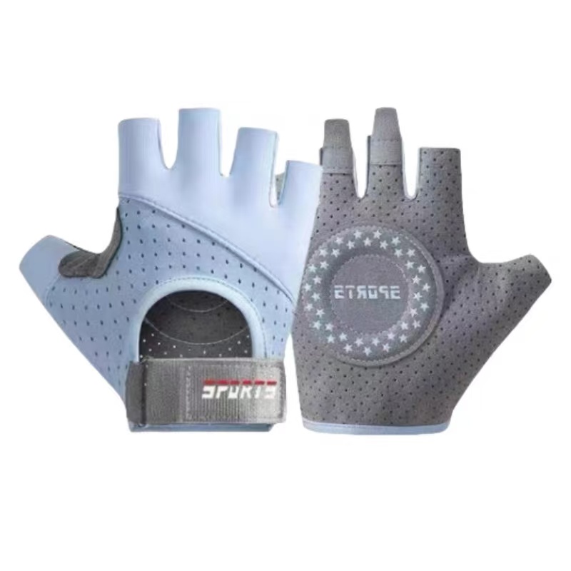 ถุงมือออกกำลังกายแบบครึ่งนิ้วส - Heavy Equipment Logo บทวิจารณ์และราคา