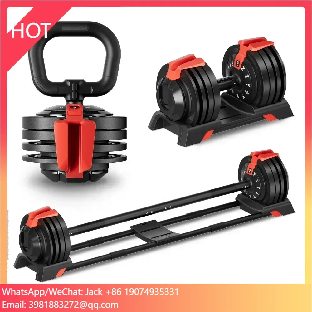 ดัมเบลแบบปรับน้ำหนักได้ 3 in 1 - Heavy Equipment Logo บทวิจารณ์และราคา