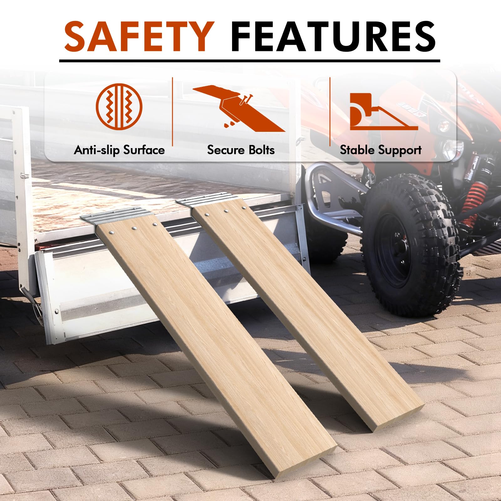 ชุดทางลาดกันลื่นสำหรับอุปกรณ์ส - Vehicle Heavy Equipment บทวิจารณ์และราคา