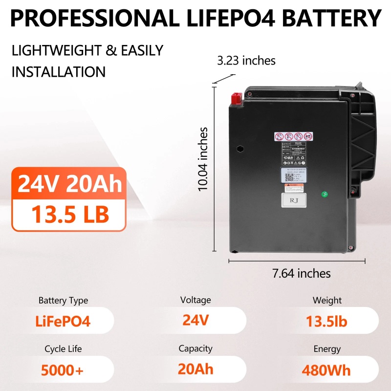 แบตเตอรี่ลิเธียม LiFePO4 24V 2 - Electric Pallet Jack บทวิจารณ์และราคา