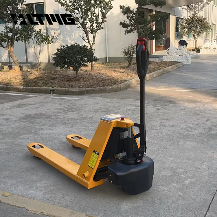รถยกพาเลทกึ่งไฟฟ้าสำหรับขายในศ - Electric Pallet Jack บทวิจารณ์และราคา