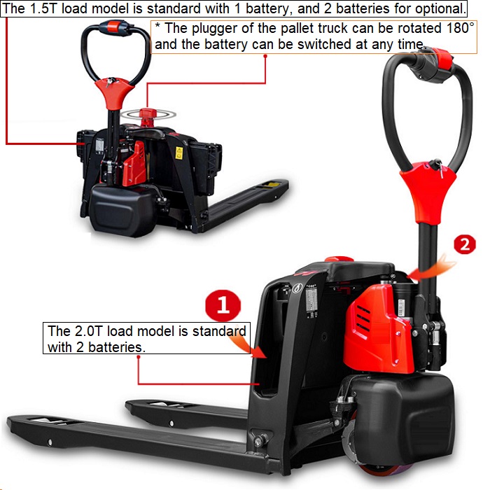 รถยกพาเลทไฟฟ้า ผลิตในจีน รับน้ - Electric Pallet Jack บทวิจารณ์และราคา