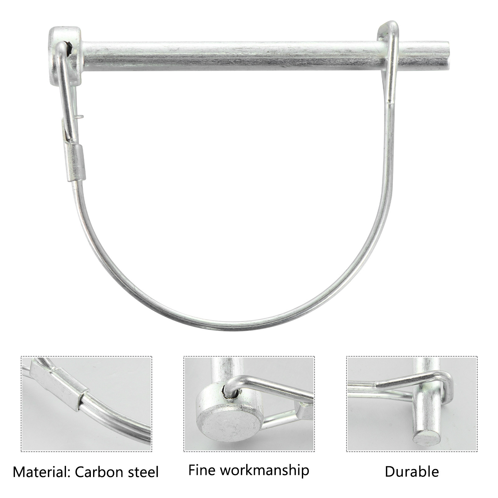 หมุดล็อคทรงสี่เหลี่ยม 10 ชิ้น  - Heavy Equipment Quick Couplers บทวิจารณ์และราคา