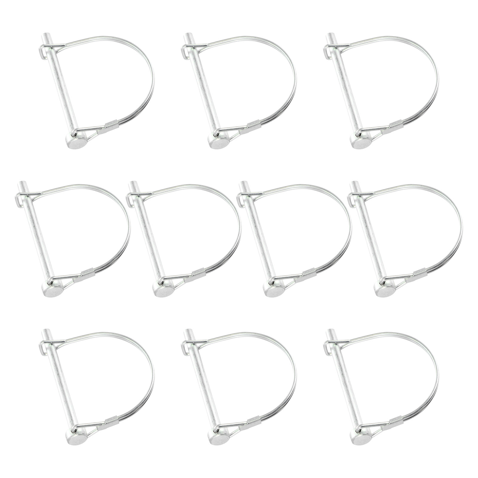 หมุดล็อคทรงสี่เหลี่ยม 10 ชิ้น  - Heavy Equipment Quick Couplers บทวิจารณ์และราคา
