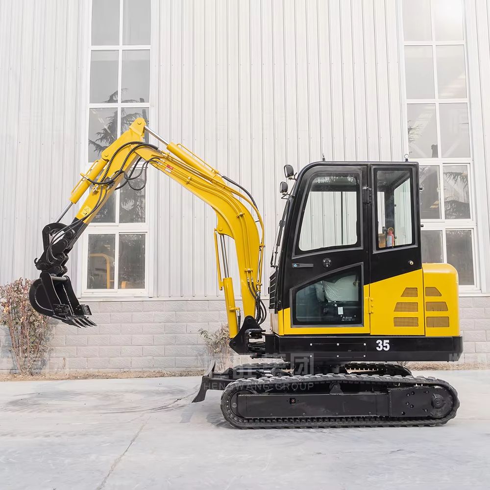 รถขุดขนาดเล็ก 3.5 ตัน แบบไฮดรอ - Heavy Equipment Excavator บทวิจารณ์และราคา