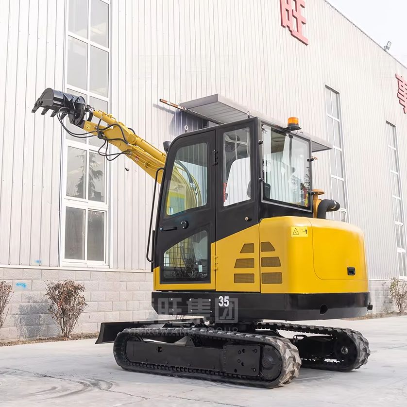 รถขุดขนาดเล็ก 3.5 ตัน แบบไฮดรอ - Heavy Equipment Excavator บทวิจารณ์และราคา